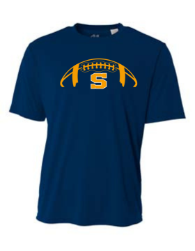 Shepherd Football Gear - 2025 - Youth Performance Tee - A4 Youth Cooling Performance Crew Tee - 4oz