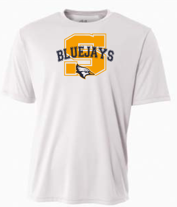 Shepherd Football Spirit Gear - 2025 - Adult Performance Tee - A4 Cooling Performance Crew Tee - 4oz