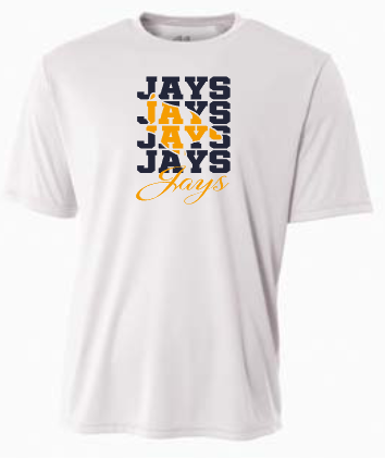 Shepherd Football Spirit Gear - 2025 - Adult Performance Tee - A4 Cooling Performance Crew Tee - 4oz