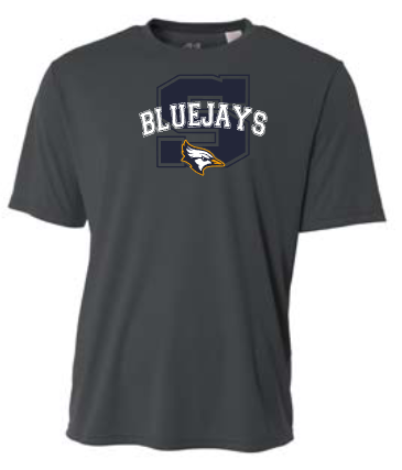Shepherd Football Spirit Gear - 2025 - Adult Performance Tee - A4 Cooling Performance Crew Tee - 4oz