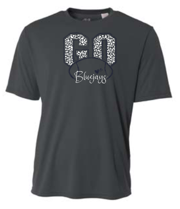 Shepherd Football Gear - 2025 - Youth Performance Tee - A4 Youth Cooling Performance Crew Tee - 4oz