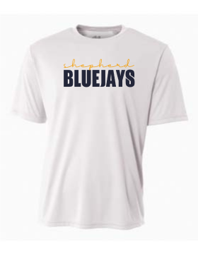 Shepherd Football Spirit Gear - 2024 - Adult Performance Tee - A4 Cooling Performance Crew Tee - 4oz