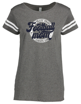 Shepherd Football Mom Gear - 2024 - Ladies Tee - Enza Ladies Jersey Football Tee - 4.5oz