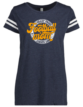 Shepherd Football Mom Gear - 2024 - Ladies Tee - Enza Ladies Jersey Football Tee - 4.5oz