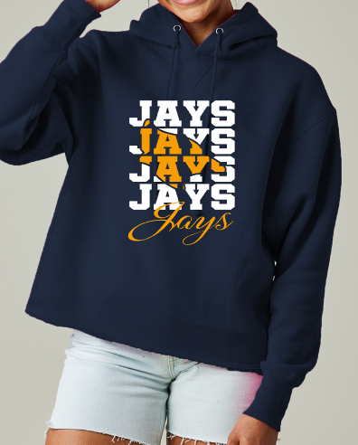 Shepherd Football Spirit Gear STANDARD - 2025 - Ladies Hooded Sweatshirt - Enza Ladies Heavyweight Boxy Pullover Hood