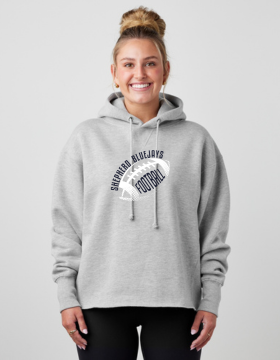 Shepherd Football Gear - 2024 - Ladies Hooded Sweatshirt - Enza Ladies Heavyweight Boxy Pullover Hood