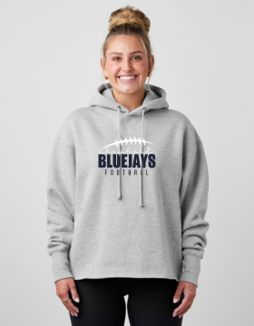 Shepherd Football Gear - 2024 - Ladies Hooded Sweatshirt - Enza Ladies Heavyweight Boxy Pullover Hood