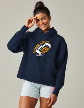 Shepherd Football Gear - 2024 - Ladies Hooded Sweatshirt - Enza Ladies Heavyweight Boxy Pullover Hood