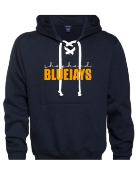 Shepherd Football Spirit Gear - 2024 - Adult Hoodie - Enza Adult Pullover Hockey Hood - 11oz