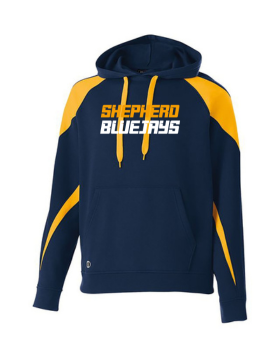 Shepherd Football Spirit Gear - 2024 - Mens Hooded Sweatshirt - Holloway Prospect Hoodie