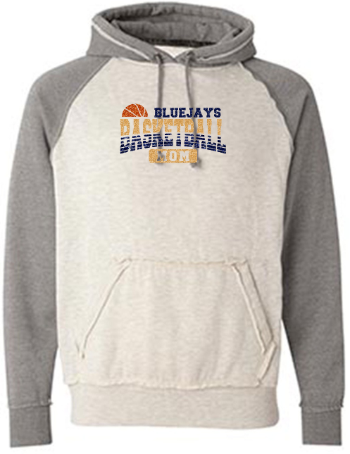 Shepherd Basketball Gear - 2024 - Adult Hoodie - J. America Vintage Heather Hood - 9.5oz