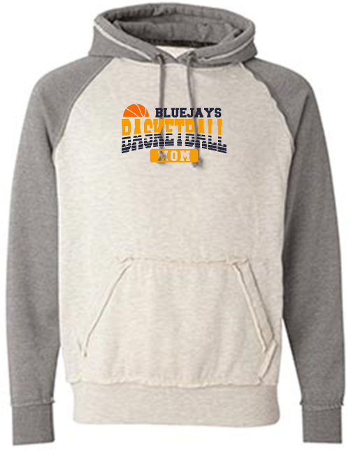 Shepherd Basketball Gear - 2024 - Adult Hoodie - J. America Vintage Heather Hood - 9.5oz