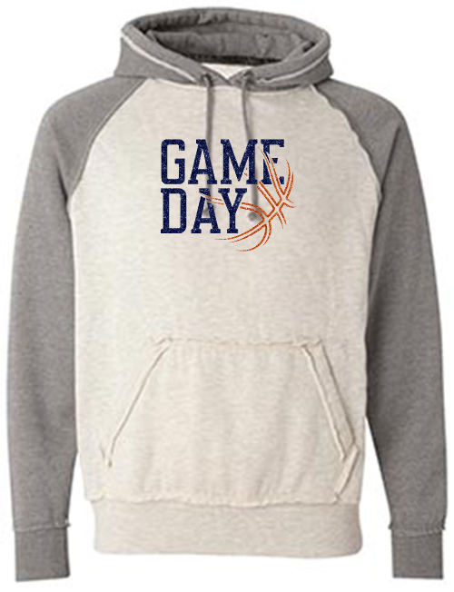 Shepherd Basketball Gear - 2024 - Adult Hoodie - J. America Vintage Heather Hood - 9.5oz