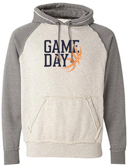 Shepherd Basketball Gear - 2024 - Adult Hoodie - J. America Vintage Heather Hood - 9.5oz
