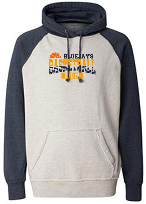 Shepherd Basketball Gear - 2024 - Adult Hoodie - J. America Vintage Heather Hood - 9.5oz