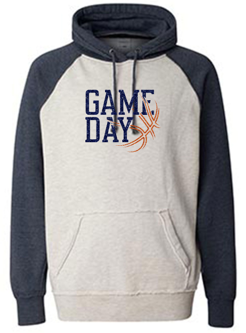 Shepherd Basketball Gear - 2024 - Adult Hoodie - J. America Vintage Heather Hood - 9.5oz