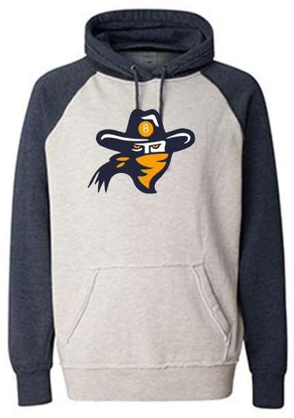 Shepherd Bandits Baseball - Adult Hooded Sweatshirt - J. America Vintage Heather Hood - 9.5oz