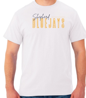 Shepherd Football Spirit Gear - 2025 - Youth Tee - Gildan Softstyle Youth T-Shirt - 4.5oz