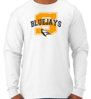 Shepherd Football Spirit Gear - 2025 - Youth Long Sleeve Tee - Jerzees Dri-Power Youth Long Sleeve T-Shirt - 5.4oz
