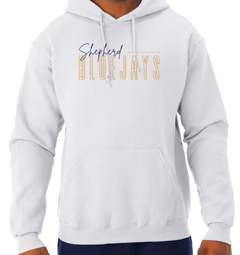 Shepherd Football Spirit Gear - 2025 - Toddler Hooded Sweatshirt - Rabbit Skins Toddler Fleece Hooded Sweatshirt - 7.5oz