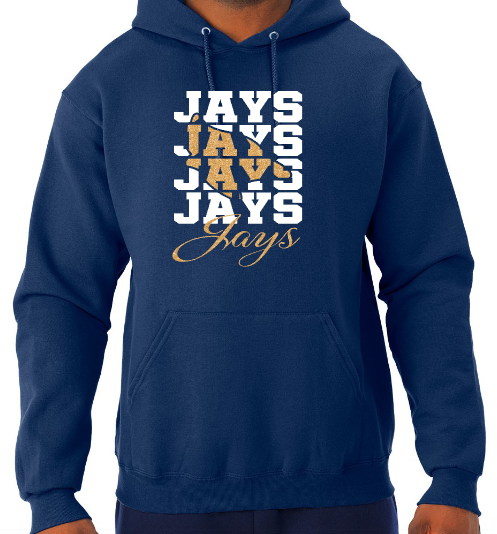 Shepherd Football Spirit Gear - 2025 - Toddler Hooded Sweatshirt - Rabbit Skins Toddler Fleece Hooded Sweatshirt - 7.5oz