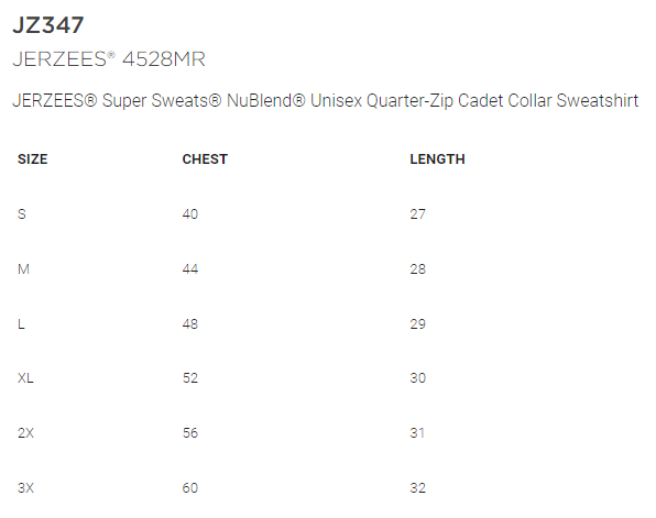 Shepherd Football Family Gear - 2023 - Adult Cadet Collar Sweatshirt - Jerzees Super Sweats NuBlend Unisex Quarter-Zip Cadet Collar Sweatshirt - 9.5oz