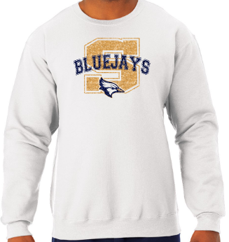 Shepherd Football Spirit Gear GLITTER - 2025 - Adult Unisex Sweatshirt - Jerzees NuBlend Unisex Sweatshirt - 8oz