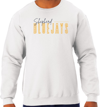 Shepherd Football Spirit Gear STANDARD - 2025 - Adult Unisex Sweatshirt - Jerzees NuBlend Unisex Sweatshirt - 8oz
