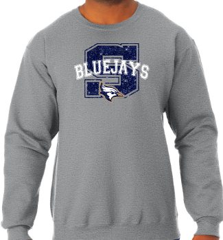 Shepherd Football Spirit Gear - 2025 - Youth Sweatshirt - Jerzees NuBlend Youth Sweatshirt - 8oz