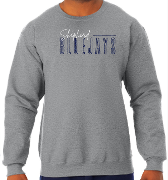 Shepherd Football Spirit Gear - 2025 - Toddler Sweatshirt - Rabbit Skins Toddler Fleece Sweatshirt - 7.5oz