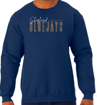 Shepherd Football Spirit Gear - 2025 - Toddler Sweatshirt - Rabbit Skins Toddler Fleece Sweatshirt - 7.5oz