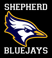 Shepherd Spirit - Vehicle Decal - Shepherd Bluejays - 6.25 x 5.75