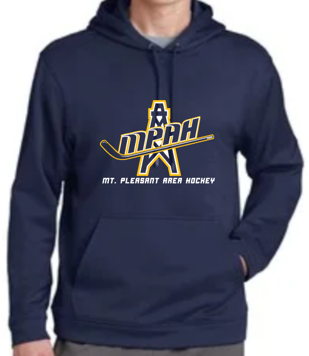 Mt. Pleasant Area Hockey - Youth Fleece Hoodie - Sport-Tek Sport-Wick Fleece Hoodie