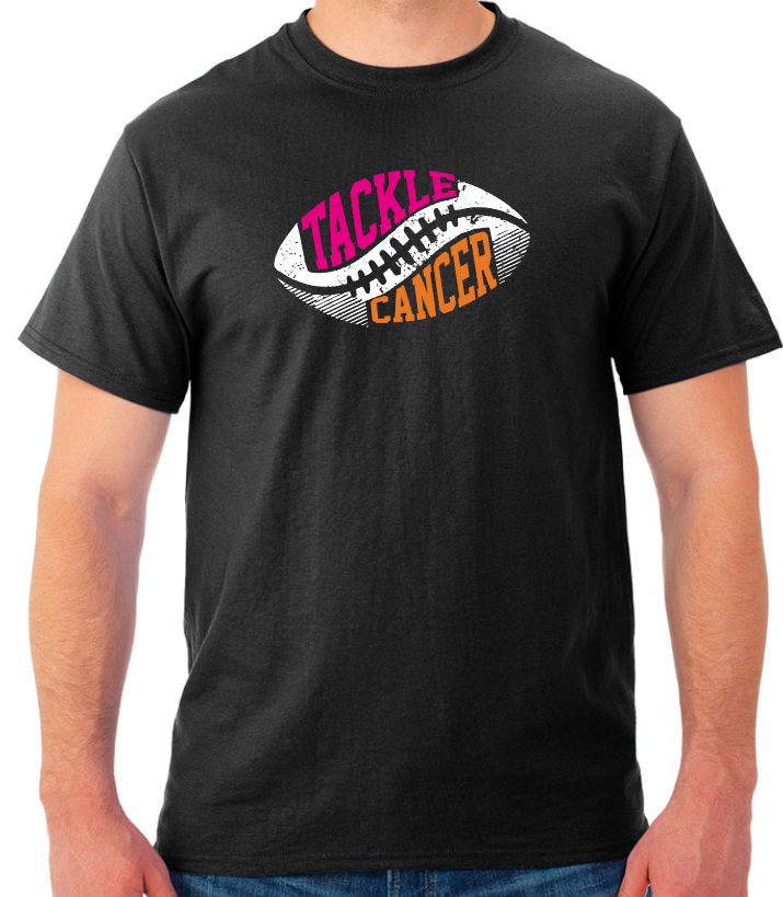 Shepherd Bluejays Football 2024 - Tackle Cancer - Jerzees Unisex T-Shirt