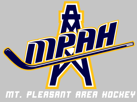 Mt. Pleasant Area Hockey - Vehicle Decal - 6.25 x 4.53