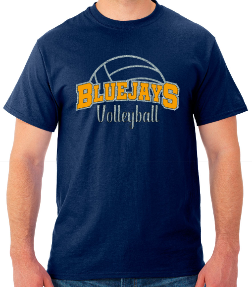 Shepherd Bluejays Volleyball - Unisex T-Shirt