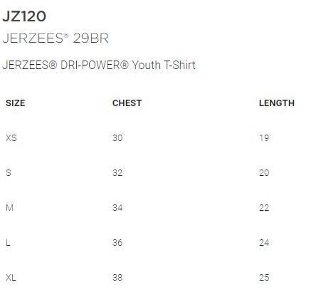 Mt. Pleasant Area Hockey - Youth T-Shirt - Jerzees Dri-Power