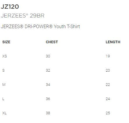 Shepherd Football Spirit Gear - 2021 - Youth T-Shirt - Jerzees Dri-Power