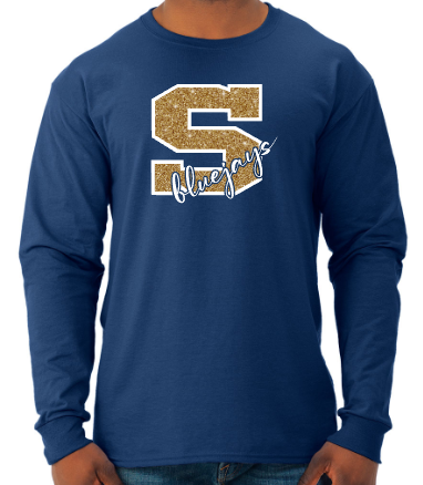Shepherd Football Spirit Gear - 2022 - Adult Long-Sleeve T-Shirt - Jerzees Dri-Power