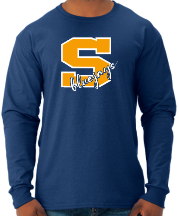 Shepherd Football Spirit Gear - 2022 - Adult Long-Sleeve T-Shirt - Jerzees Dri-Power