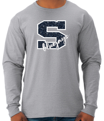 Shepherd Football Spirit Gear - 2022 - Adult Long-Sleeve T-Shirt - Jerzees Dri-Power