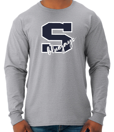 Shepherd Football Spirit Gear - 2022 - Youth Long Sleeve T-Shirt - Jerzees Dri-Power
