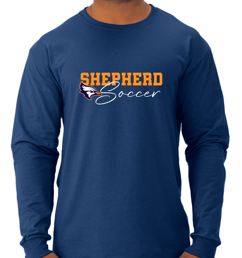 Shepherd Girls Soccer - Youth Long-Sleeve T-Shirt - Jerzees Dri-Power