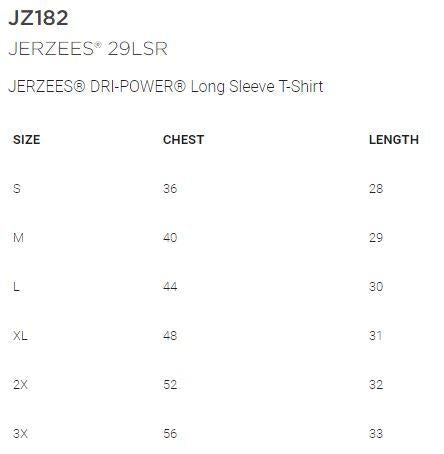 Patriots Hockey - Adult Long-Sleeve T-Shirt - Jerzees Dri-Power