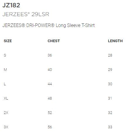 Shepherd Spirit Gear - 2018 - Adult Long-Sleeve T-Shirt - Jerzees Dri-Power