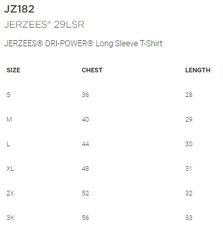 Mt. Pleasant Area Hockey - Adult Long-Sleeve T-Shirt - Jerzees Dri-Power