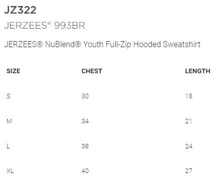 Country Neighbors 4H Club - JERZEES® NuBlend® Unisex Full-Zip Hooded Sweatshirt - 8.0oz