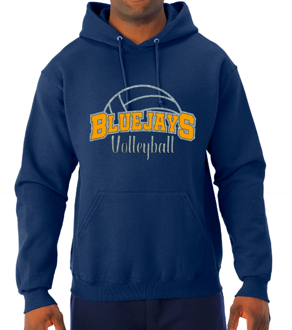 Bluejays Volleyball - Unisex Hooded Sweatshirt