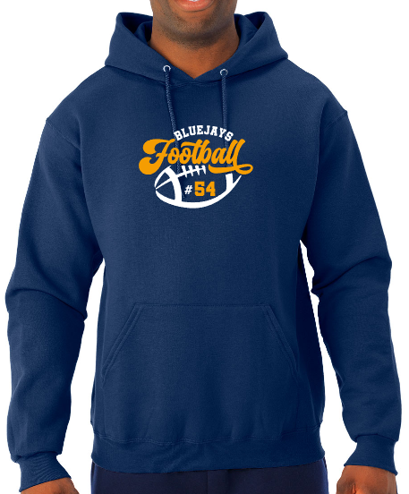 Shepherd Football Gear - 2023 - Toddler Hooded Sweatshirt - Rabbit Skins Toddler Fleece Hooded Sweatshirt - 7.5oz