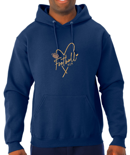 Shepherd Football Family Gear - 2023 - Youth Hooded Sweatshirt - Jerzees NuBlend Youth Hooded Sweatshirt - 8oz